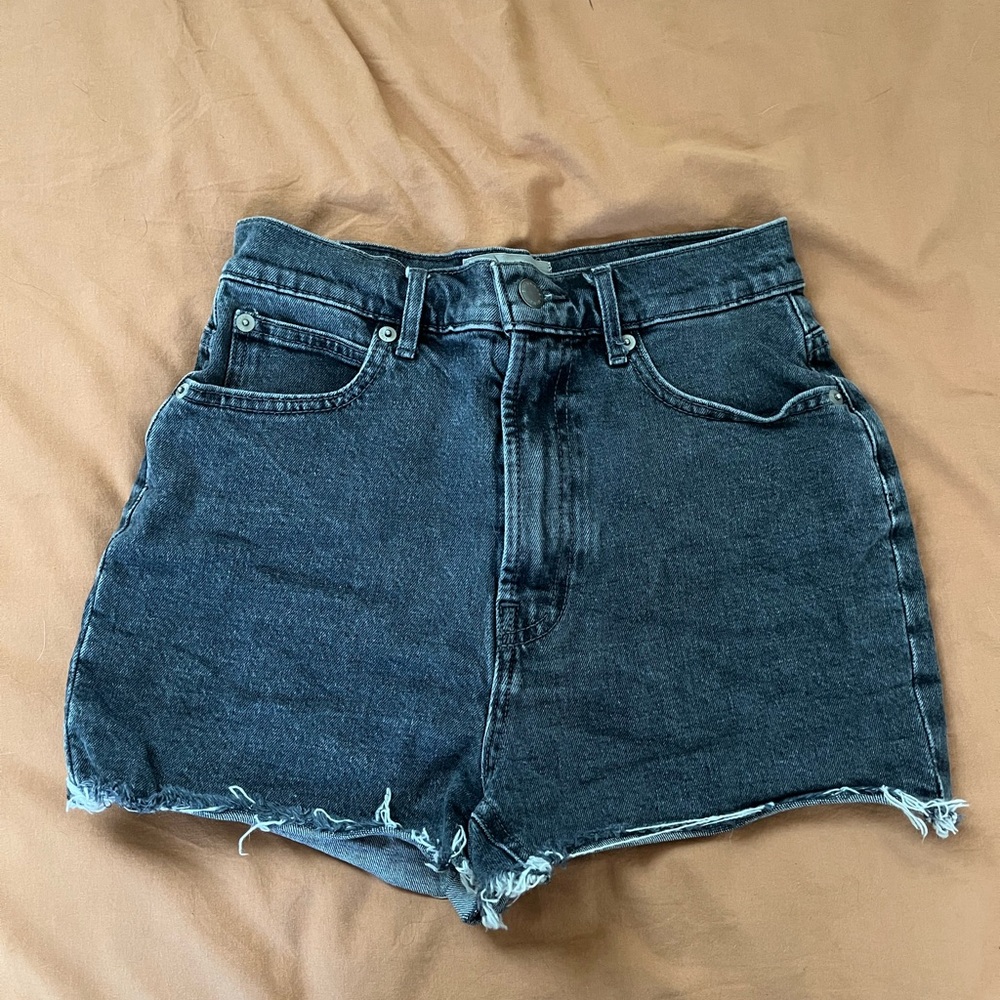 Everlane Way High Denim Short